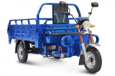 Грузовой электротрицикл Rutrike Титан 2000 60V1500W синий
