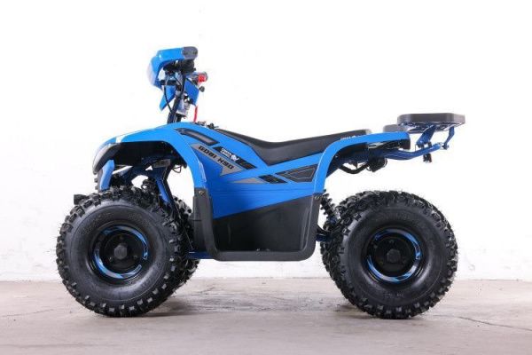 Квадроцикл GreenCamel Gobi K90 (42Ah 36V 750W R7 Дифф) LUX Bluetooth Синий