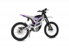 Электромотоцикл эндуро 79bike Falcon Pro белый-пурпурный