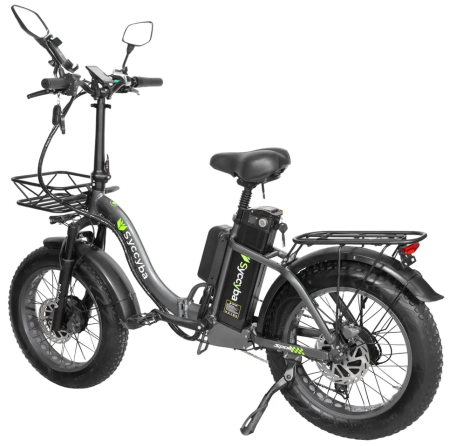 Электровелосипед Syccyba H2 (F11) DUAL 20AH серый