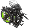 Электровелосипед SYCCYBA H1 (F10) DUAL 23AH зеленый