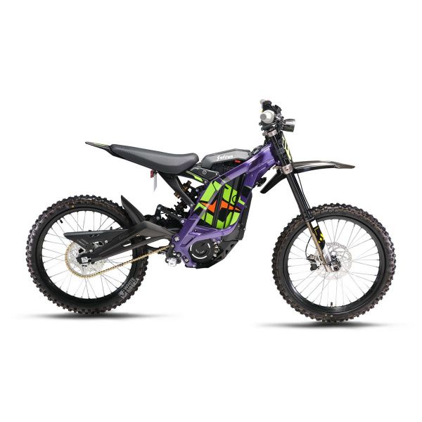 Электромотоцикл SUR-RON X Light bee 6000W 60V40AH (фиолетовый)