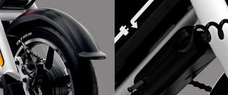 Электровелосипед Xiaomi HIMO V1 Plus Electric Bicycle Оранжевый