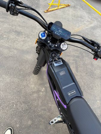 Электромотоцикл эндуро 79bike Falcon Pro пурпурный