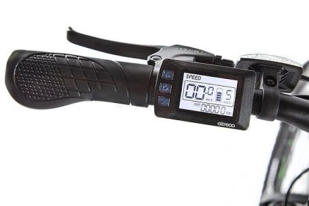 Велогибрид Eltreco XT 800 new серо-черный