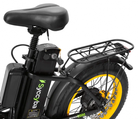 Электровелосипед SYCCYBA H2 (F11) DUAL YELLOW